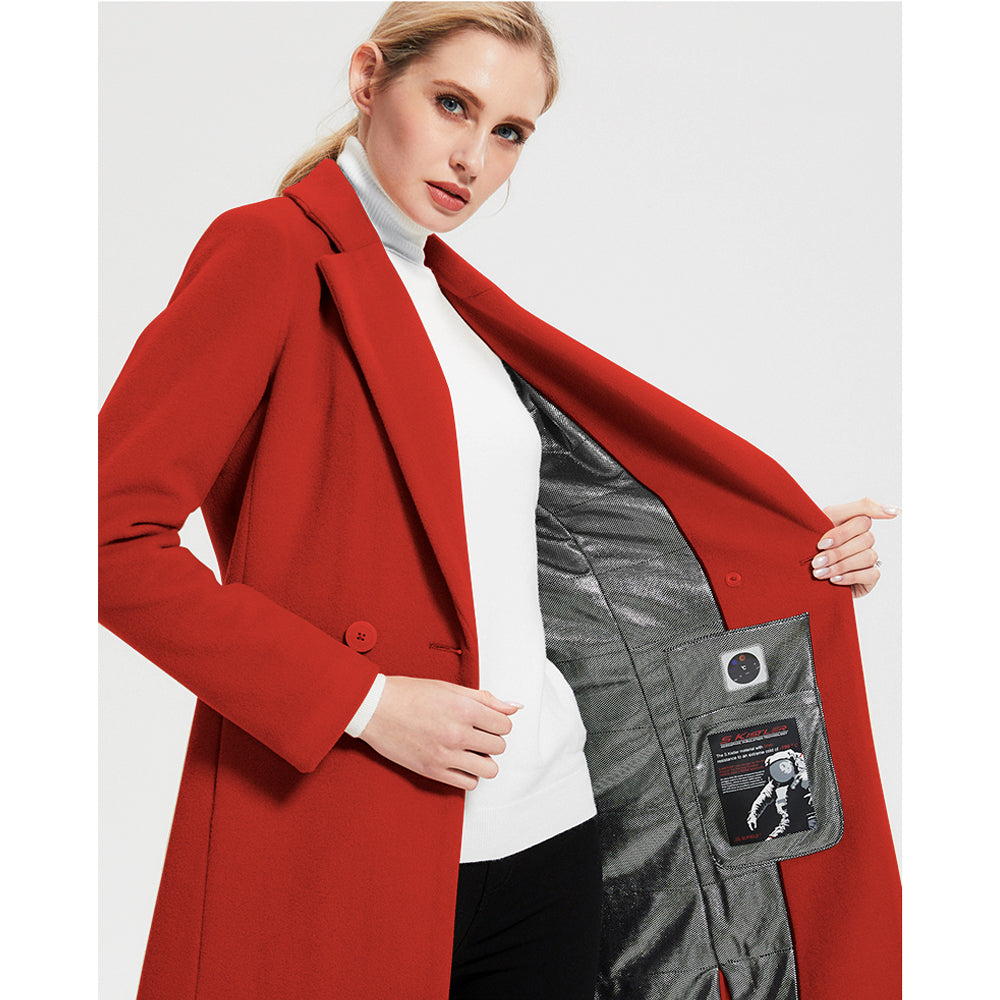 -40℃ NASA Spacesuit Tech Aerogel Wool Warm Coat OL2 - AI LIFE HOLDINGS