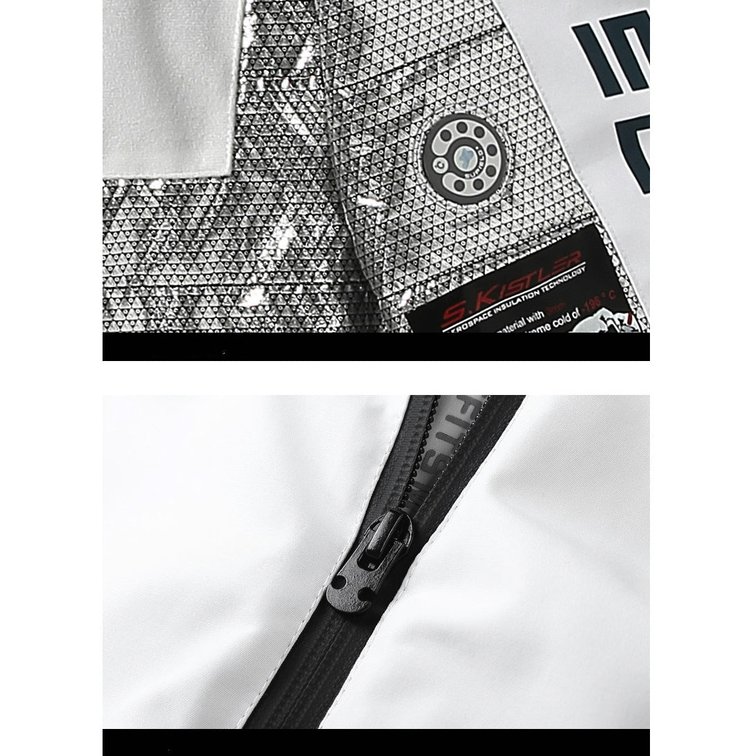 2019 New -10℃ Kistler NASA Spacesuit Tech Aerogel Jacket Casual C8 White - AI LIFE HOLDINGS