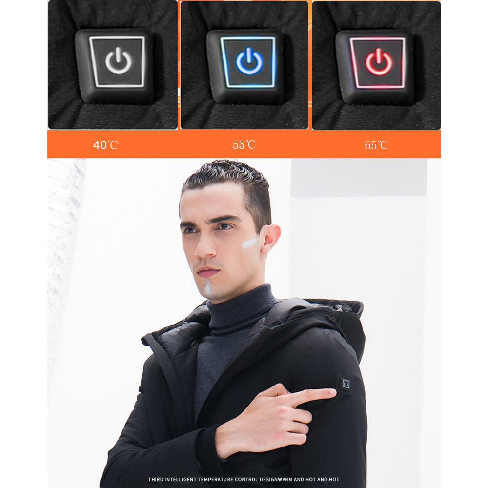 Chargeable heated warm jacket Pro - AI LIFE HOLDINGS