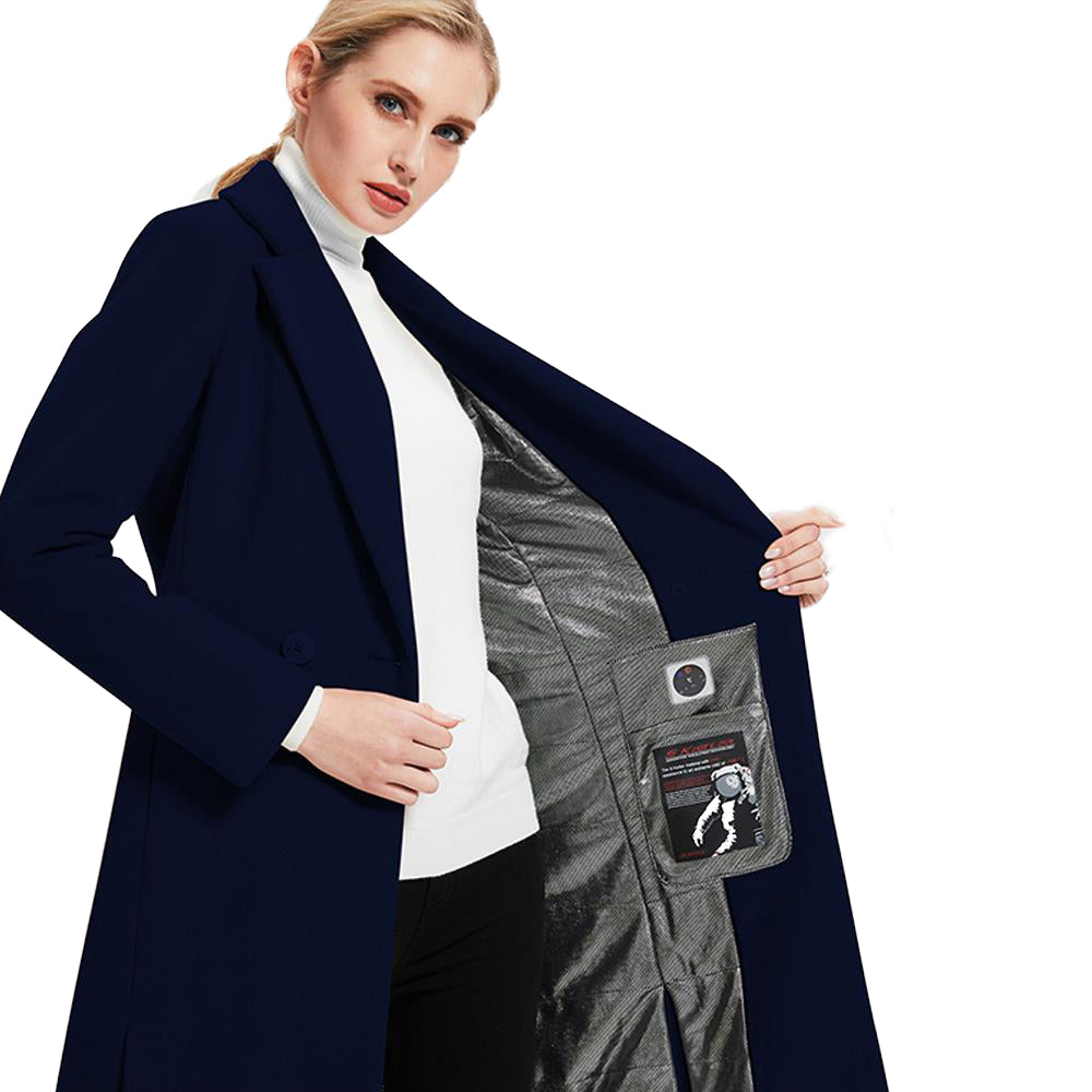 -40℃ NASA Spacesuit Tech Aerogel Wool Warm Coat OL3 - AI LIFE HOLDINGS