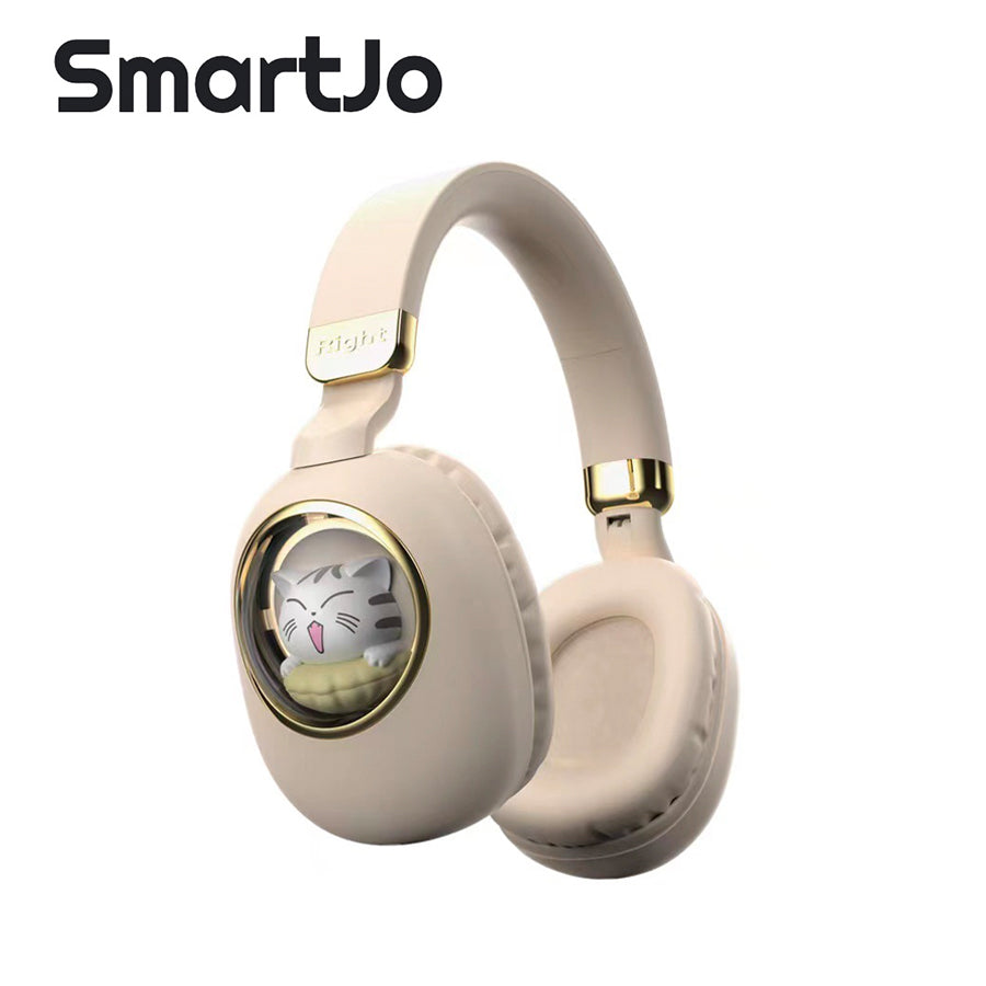 SmartJo TWS Cat Bluetooth Headphones True Wireless Stereo Bluetooth 5.1