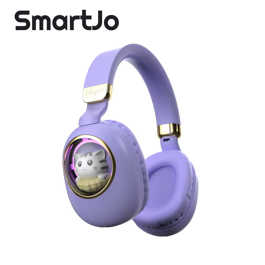 SmartJo TWS Cat Bluetooth Headphones True Wireless Stereo Bluetooth 5.1