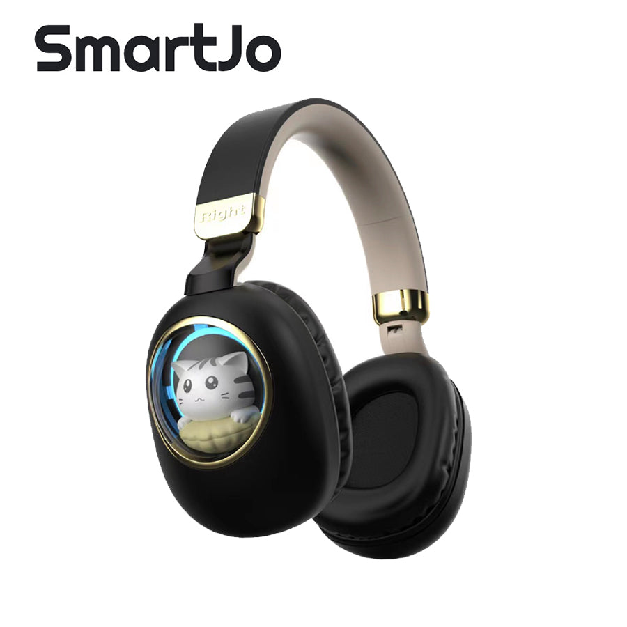 SmartJo TWS Cat Bluetooth Headphones True Wireless Stereo Bluetooth 5.1