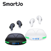 SmartJo Gaming TWS Bluetooth Earphones True Wireless Stereo Earbuds Bluetooth 5.2