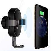 Qi Fast Wireless Charging Phone Holder Car Mount - AI LIFE HOLDINGS