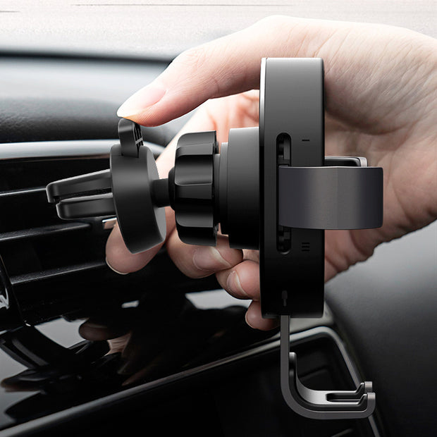 Qi Fast Wireless Charging Phone Holder Car Mount - AI LIFE HOLDINGS