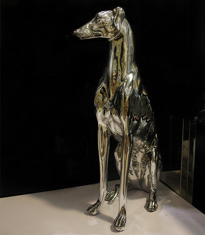 Textured Chrome Greyhound - AI LIFE HOLDINGS