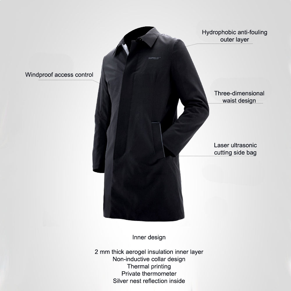 -20℃ NASA Spacesuit Tech Aerogel Warm Jacket Formal F1 - AI LIFE HOLDINGS