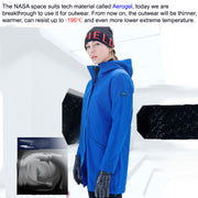 -40℃ NASA Spacesuit Tech Aerogel Warm Jacket Outdoor O3 - AI LIFE HOLDINGS